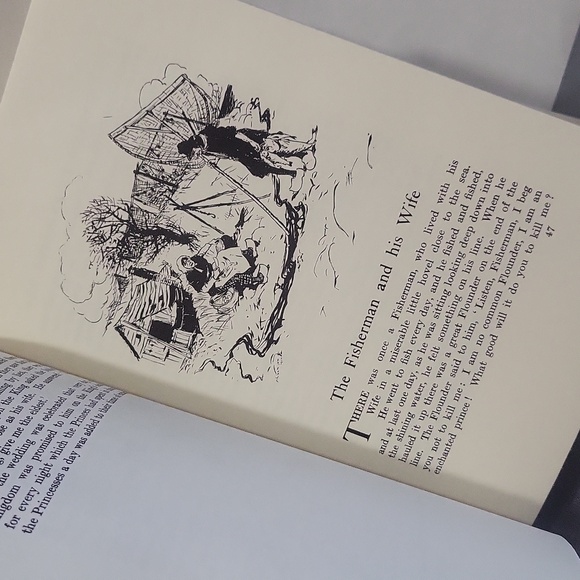 Vtg 1979 Brothers Grimm Fairy Tale Book - Picture 3 of 8